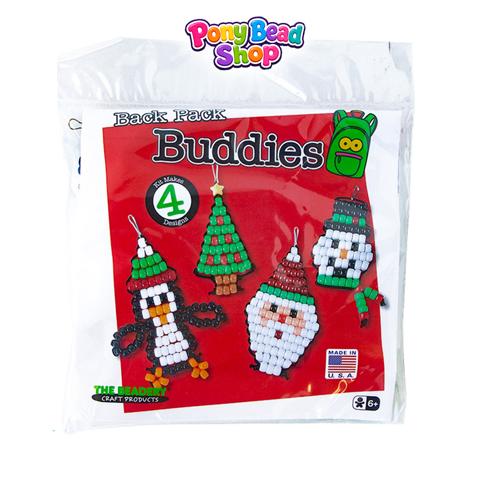 Christmas Backpack Buddy Pony Bead Kit