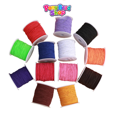 1mm Elastic Cord for Pony Beads